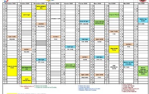 Calendrier des tournois du Comité Nord-Pas de Calais 2025-2026