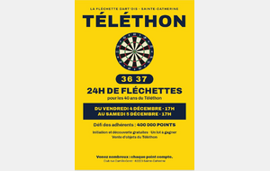 Téléthon 2026 - La Fléchette DART'ois Sainte-Catherine (FDSC)