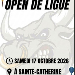 Open de Ligue le Samedi 17 octobre 2026 à Sainte-Catherine